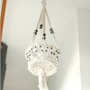 macrame zavesny drziak na kvetinac velky kvetinac s koralkami 2