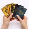 sada zlatych tarotovych kariet1