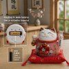 maneki neko macka ruzova1