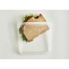 Sáček silikonový na potraviny Stasher - Sandwich, 450ml (Barva Clear)