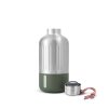 Outdoor Insulated bottle Open Small Olive