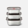 black blum meal prep box set x3 3 different sizes