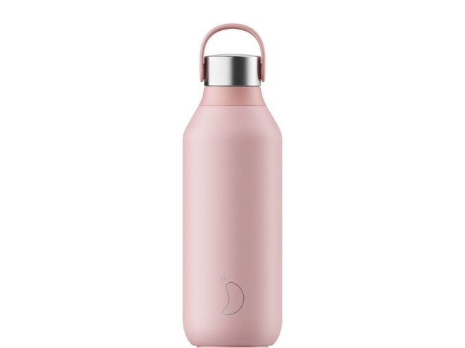 Nerezová fľaška Chilly's Seria 2 Blush Pink