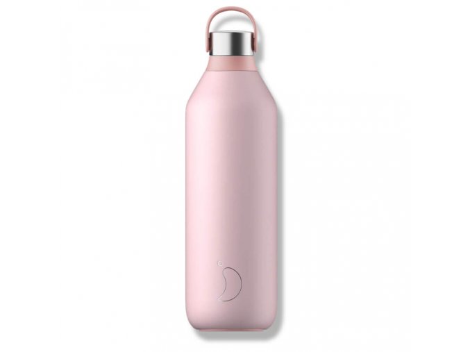 Nerezová fľaška Chilly's Seria 2 - 1000ml - Blush Pink