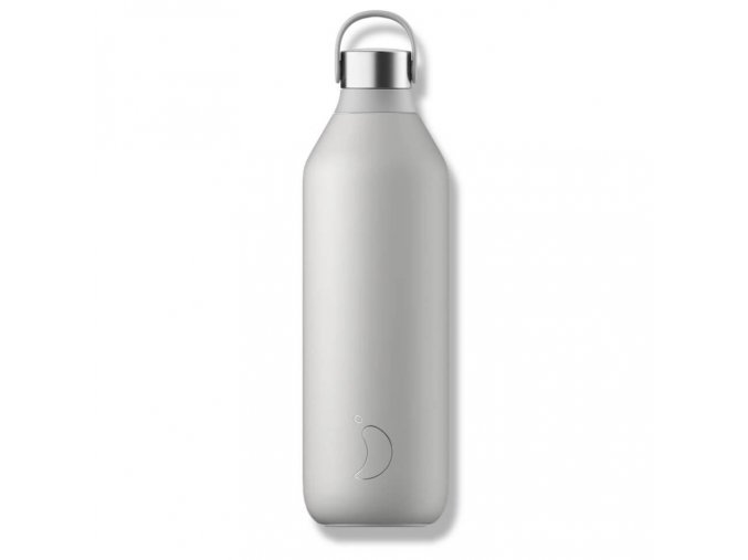 Nerezová fľaška Chilly's Seria 2 - 1000ml - Granite Grey