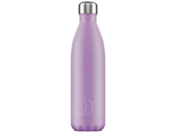 Nerezová fľaška Chilly's 750ml - Pastel - Purple