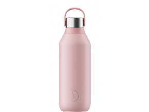 Nerezová fľaška Chilly's Seria 2 Blush Pink
