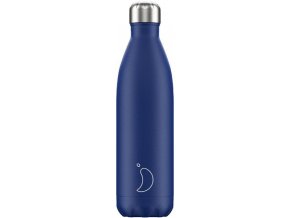Nerezová fľaška Chilly's 750ml - Matte - Blue