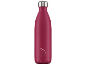 Nerezová fľaška Chilly's 750ml - Matte - Pink