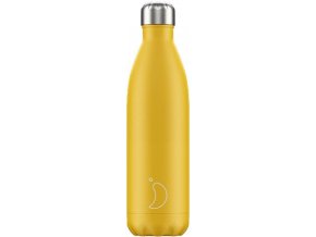 Nerezová fľaška Chilly's 750ml - Matte - Burnt Yellow