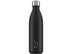 Nerezová fľaška Chilly's 750ml - Mono - Black