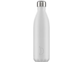 Nerezová fľaška Chilly's 750ml - Mono - White