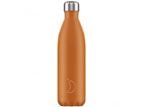 Nerezová fľaška Chilly's 750ml - Matte - Orange