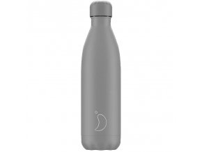 Nerezová fľaška Chilly's 750ml - Mono - All Grey