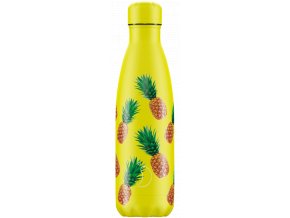 Nerezová fľaška Chilly's Icons Pineapple
