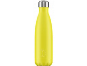 Nerezová fľaška Chilly's Neon Yellow
