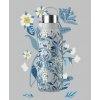 Nerezová fľaška Chilly's Seria 2 - Liberty - Brighton Blossom Granite Grey