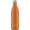 Nerezová fľaška Chilly's 750ml - Matte - Orange