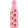 Nerezová fľaška Chilly's Icons Strawberry