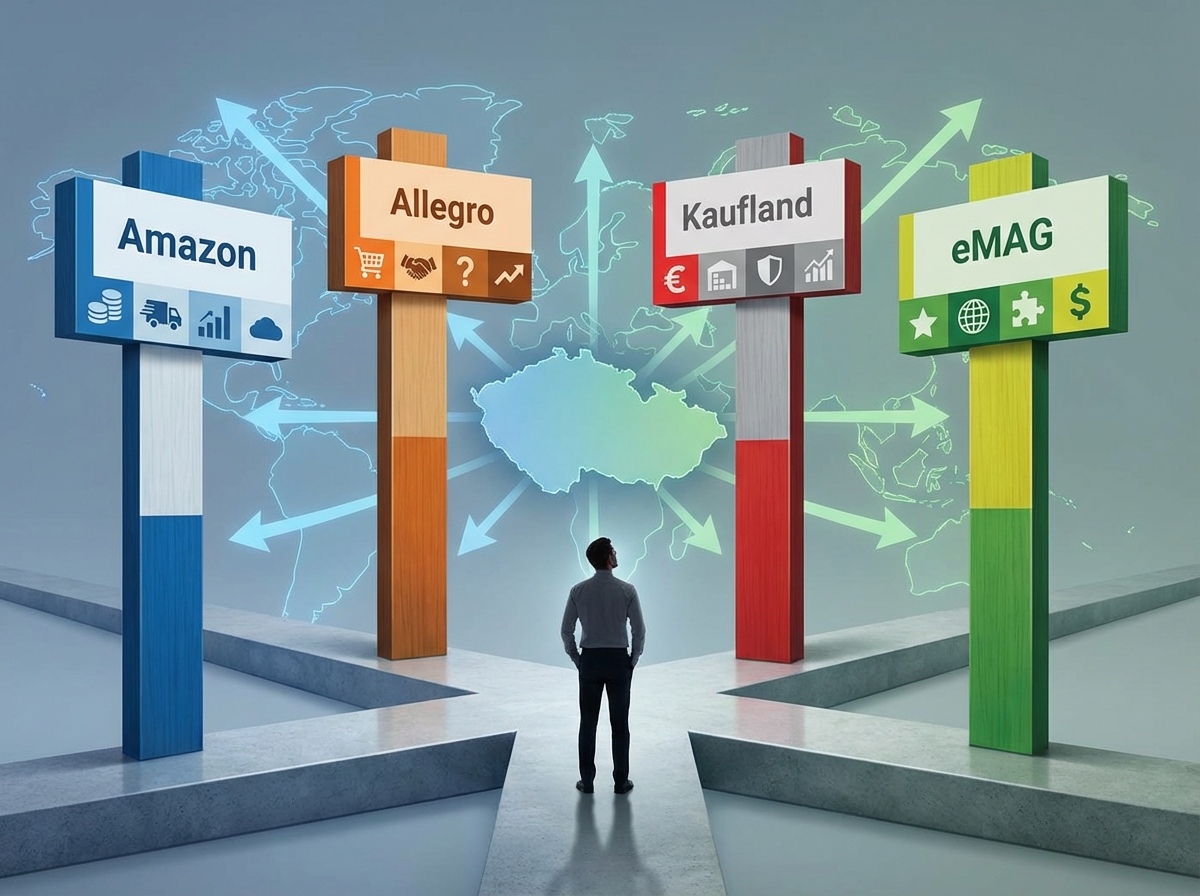 Srovnání eMAG vs. Amazon, Allegro a Kaufland