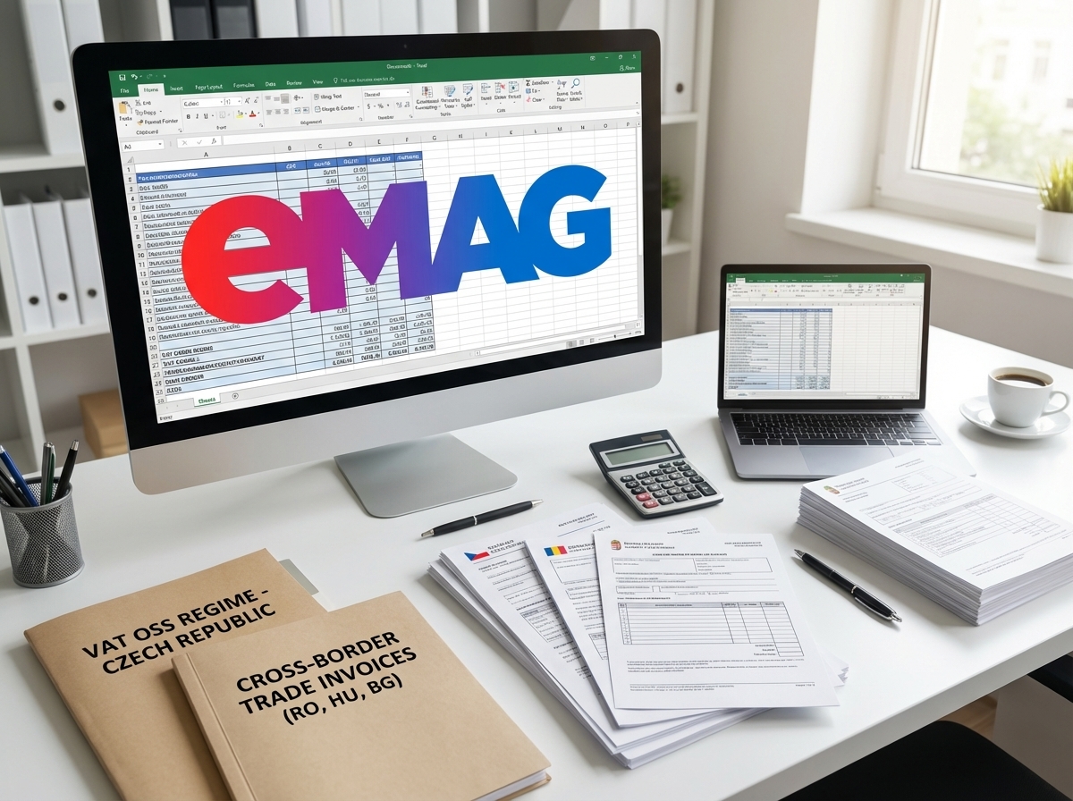 DPH a daňové povinnosti při prodeji na eMAG do zahraničí