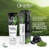 Bělící přírodní zubní pasta Nordics s aktivním uhlím a zeleným čajem Matcha pohled