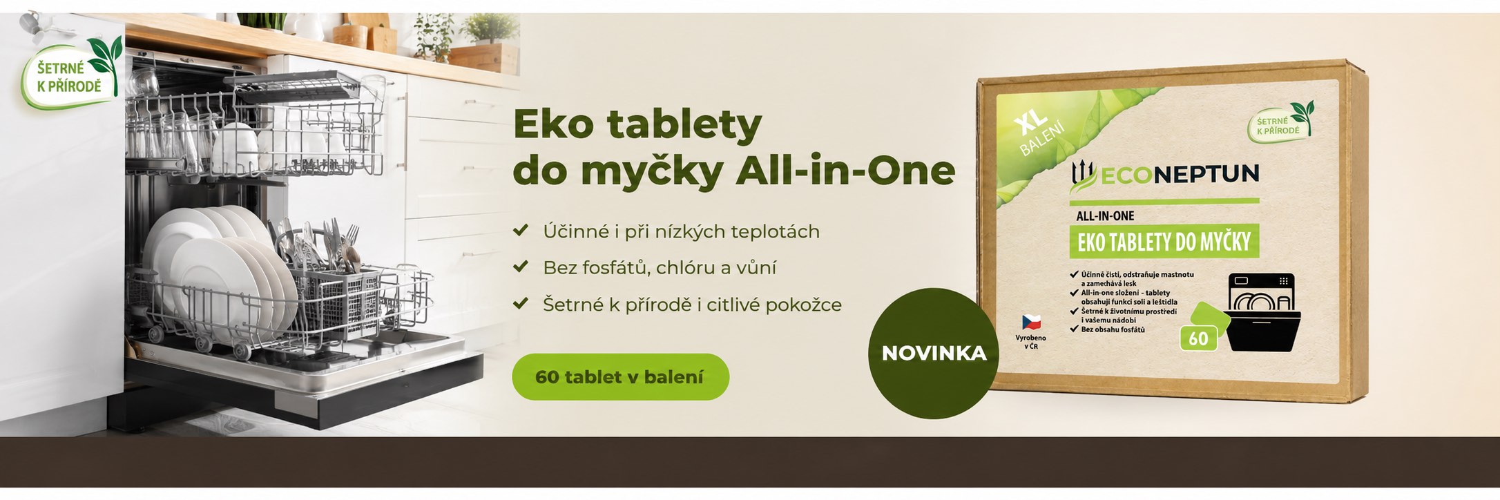Tablety do myčky novinka