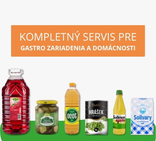 Kompletný servis pre gastro zariadenia