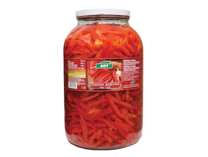 cervena paprika rezy 3720ml