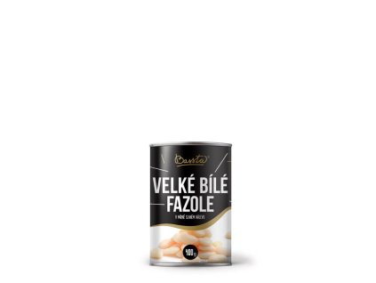 velke bile fazole v mirne slanem nalevu 400g