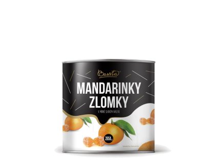 mandarinky zlomky v mirne sladkem nalevu 2650 g