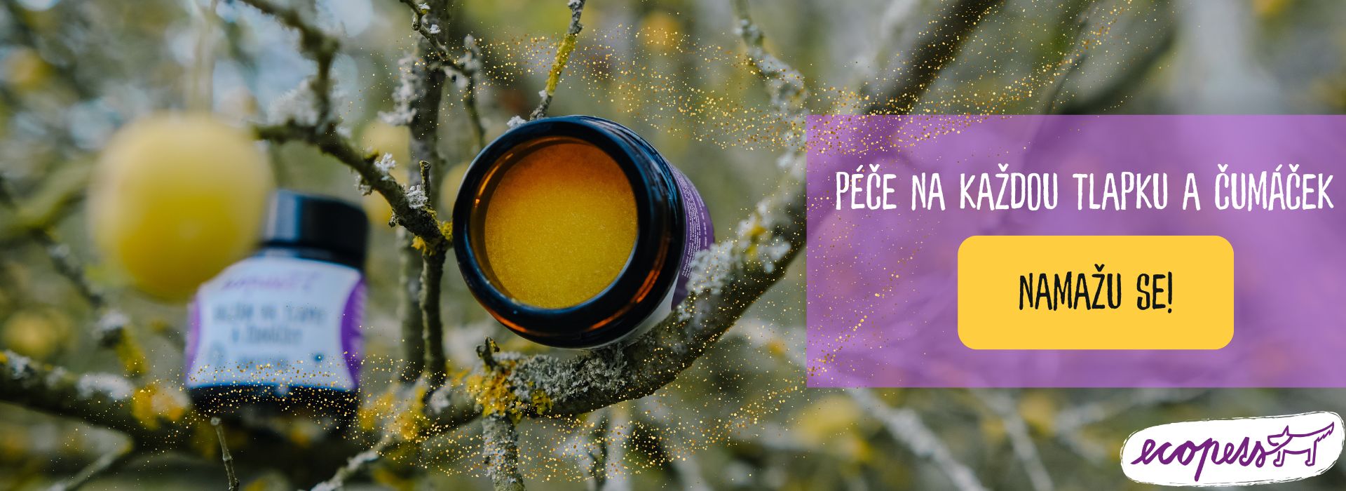 Vánoce - velky -balzam na tlapky