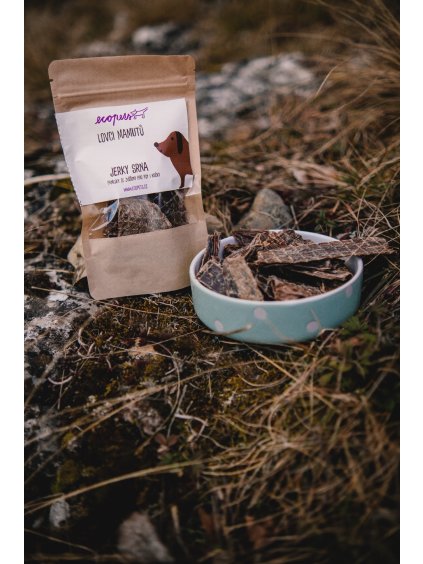 jerky srna miska a pytlik