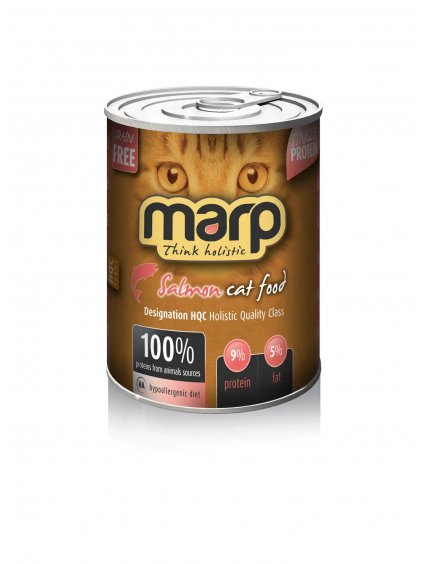 Marp Salmon konzerva pro kočky s lososem 370g (kopie)