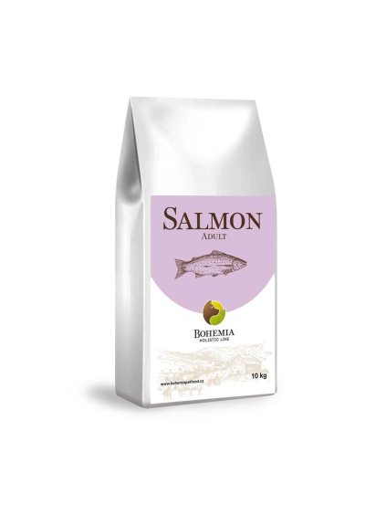 salmon holisticke granule pro psy ecopets bohemia pet food