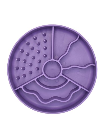 Purple pro psy Fiboo Zpomalovaci miska Slow Fiboowl Purple