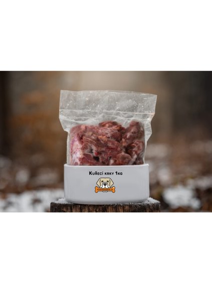 kureci krky 1 kg barf beroun ecopets 2