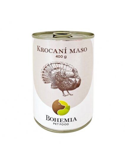 400g krocaní maso ve vlastní šťávě, Ecopets