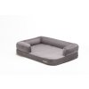 sedy ortopedicky pelech pro psy orthopedic dog bed grey lebeddie1728 edit