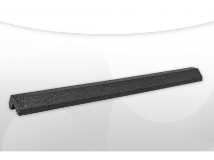 ecoprotect gumi parkolási sarokvédő fali ütköző elem fekete ragasztható 100x12x6 cm, újrahasznosított gumiból 2