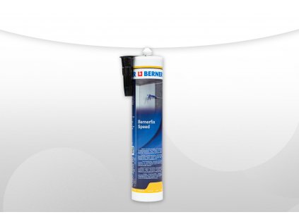Bernerfix Speed Univerzális tömítőanyag és ragasztó, gumi és más építőanyag ragasztásához fekete 290 ml