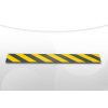 Polifoam sarokvédő, fekete-sárga, 100 cm hosszú ütközőelem