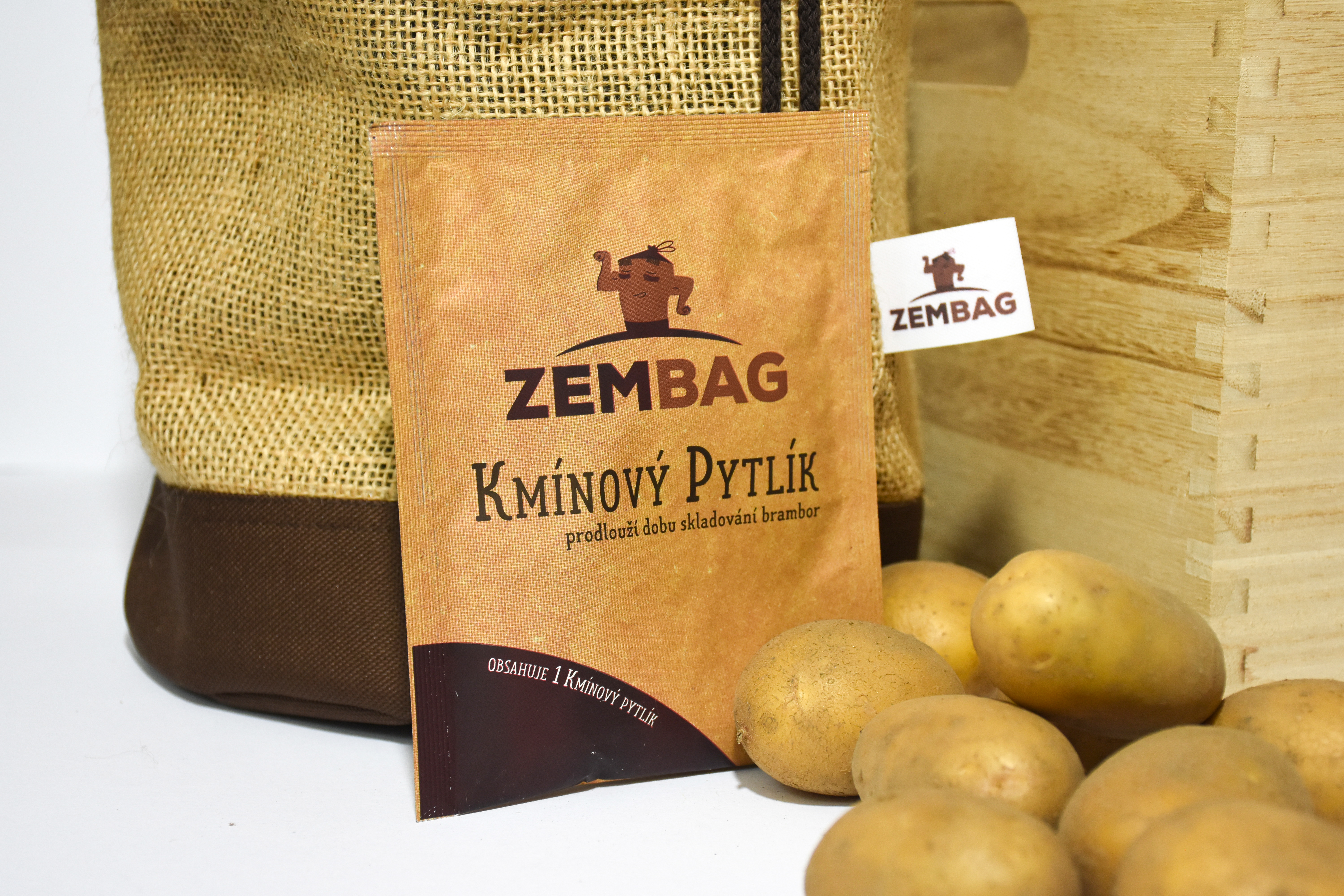 Ekologický pytel na brambory Zembag