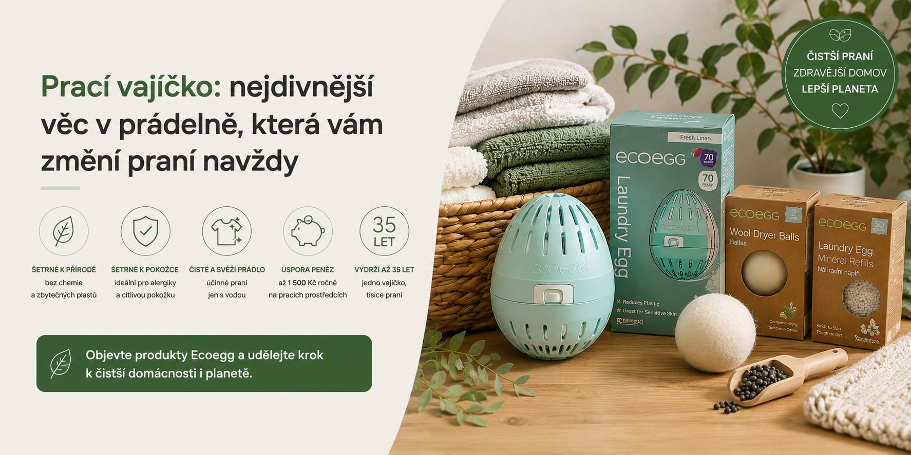 Prací vajíčko: nejdivnější věc v prádelně, která vám změní praní navždy
