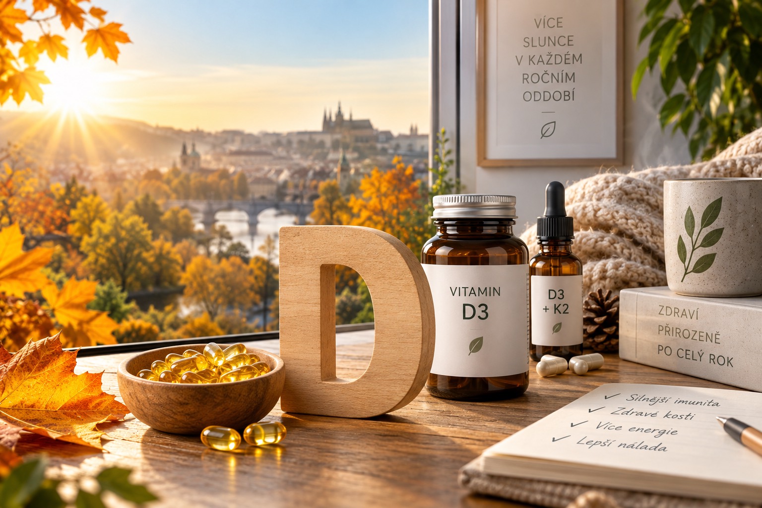 Vitamín D: proč ho tolik lidí doplňuje na podzim a co o něm víme