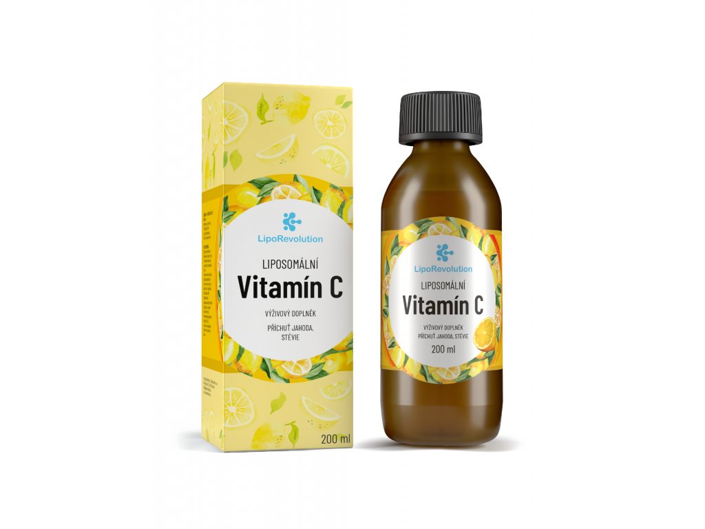 LipoRevolution Liposomální vitamín C, 200ml