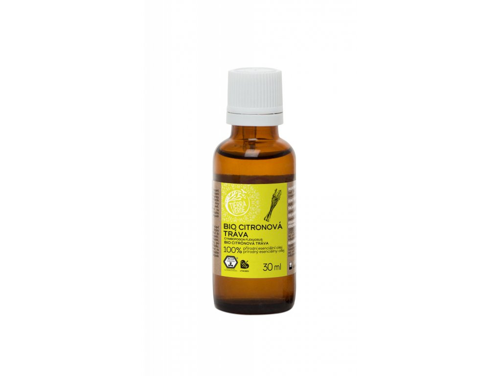 Tierra Verde – Esenciální olej BIO Citronová tráva, 30 ml