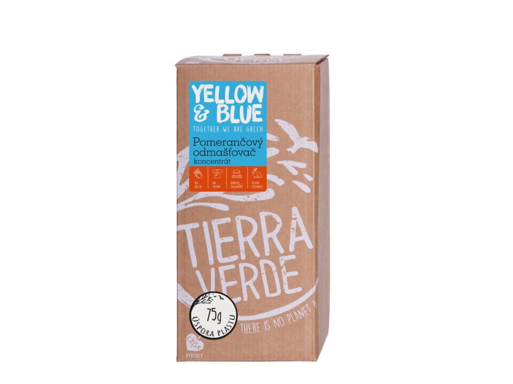 Tierra Verde – Pomerančový odmašťovač – koncentrát (Yellow & Blue), 2 l