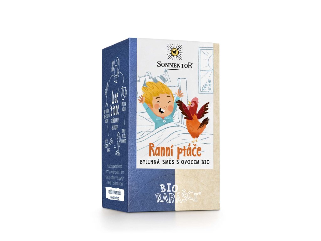 Ranní ptáče Biorarášci bio 32,4g porc. dvoukomorový
