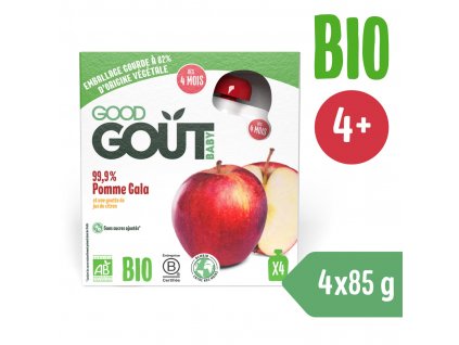 Good Gout BIO Jablko (4x85 g)